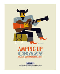 Amping Up Crazy Poster