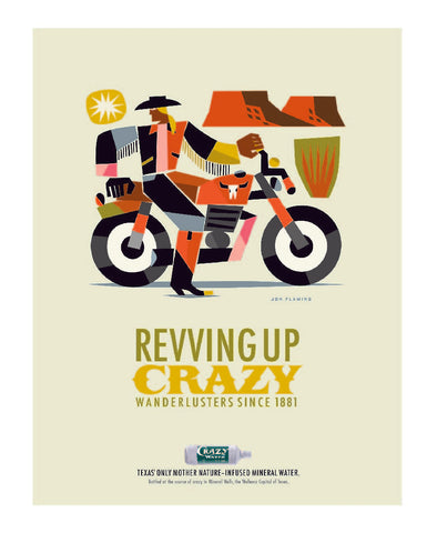 Revving Up Crazy Poster