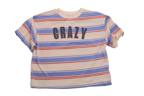 Crazy Blue Stripe T-Shirt