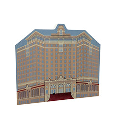 The Baker Hotel Hand-Crafted Wooden Building